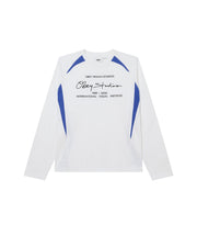 OBEY League shirt longsleeve white multi