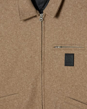 OBEY Ledger blouson jacket latte