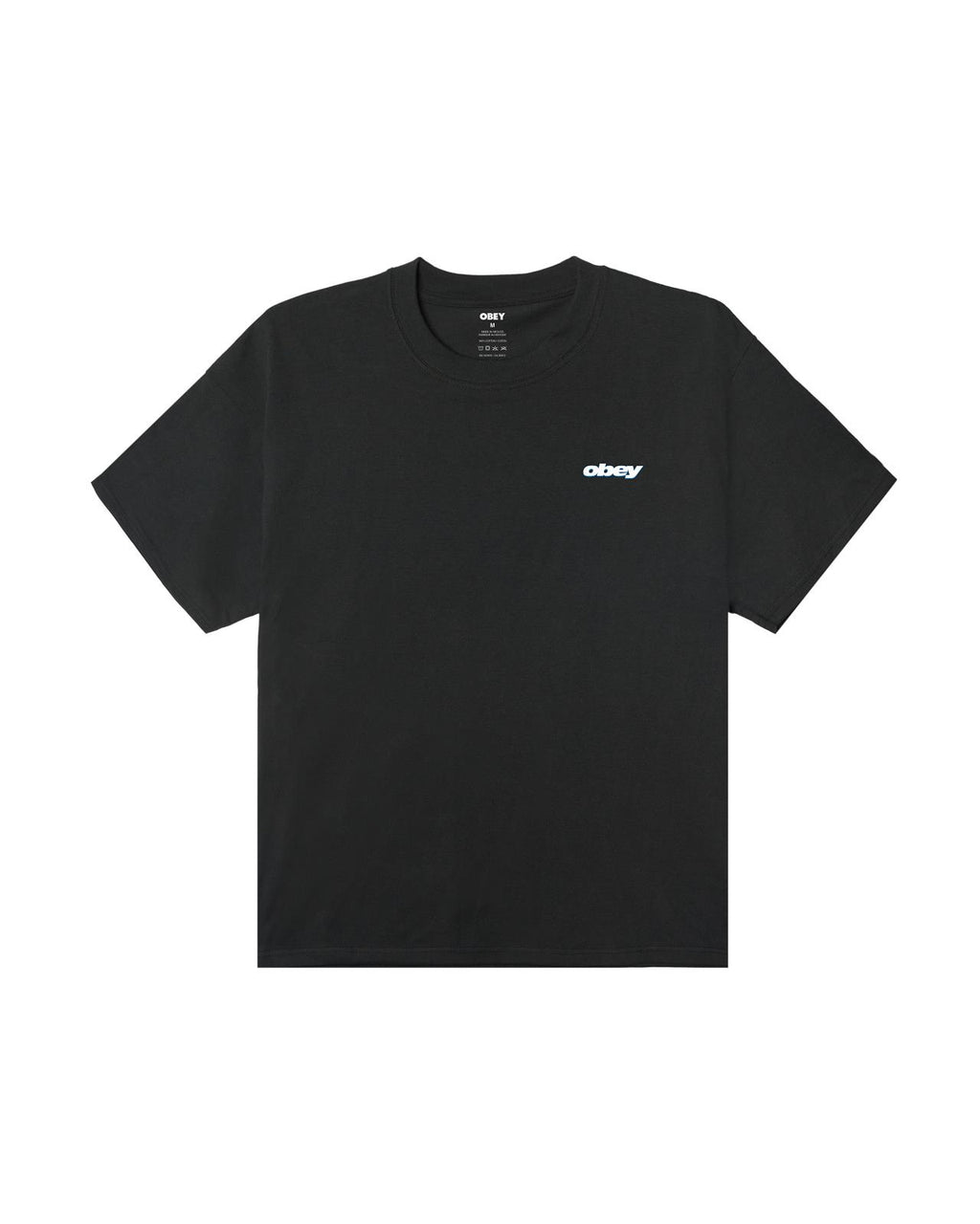 OBEY Lips t-shirt vintage black
