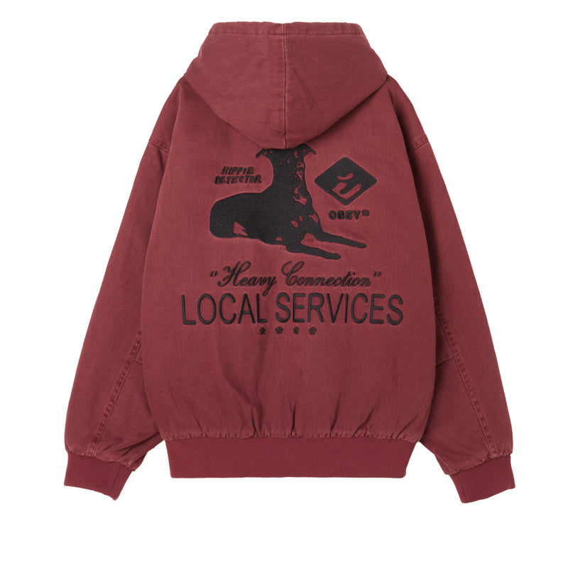 LOCAL SERVICES ZIP UP HOODIE