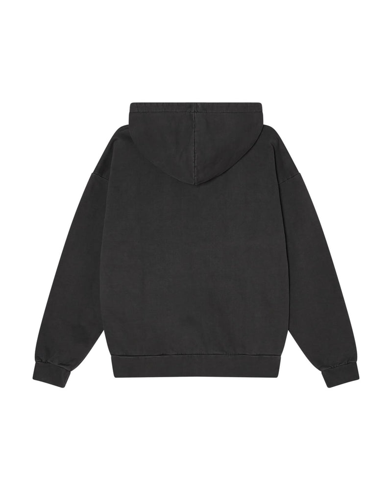 OBEY Lowercase pigment zip hoodie pigment digital black