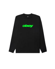 OBEY Moody longsleeve pigment true vintage black