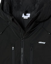 OBEY Noctrax puffer black