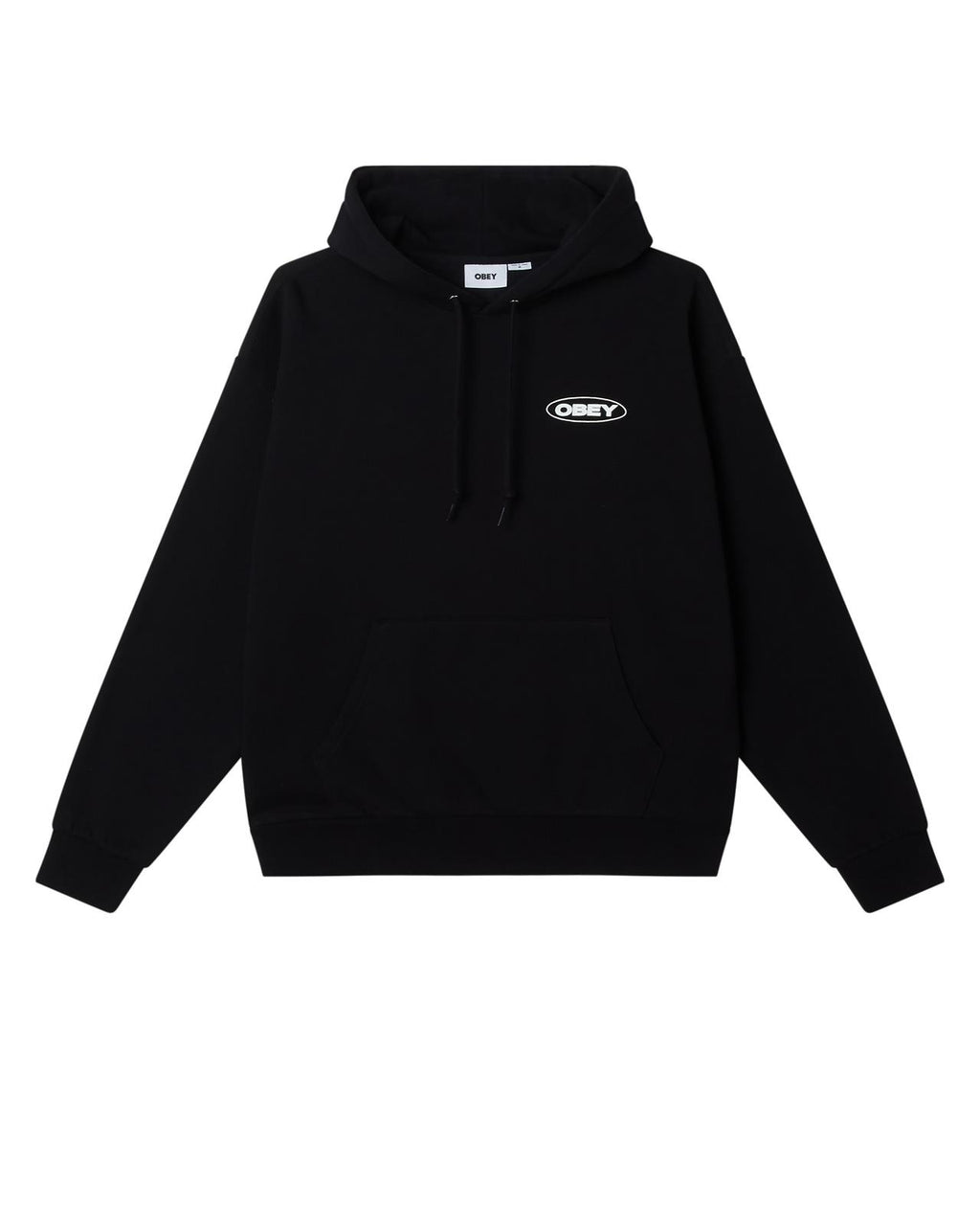OBEY Oval cities hoodie black