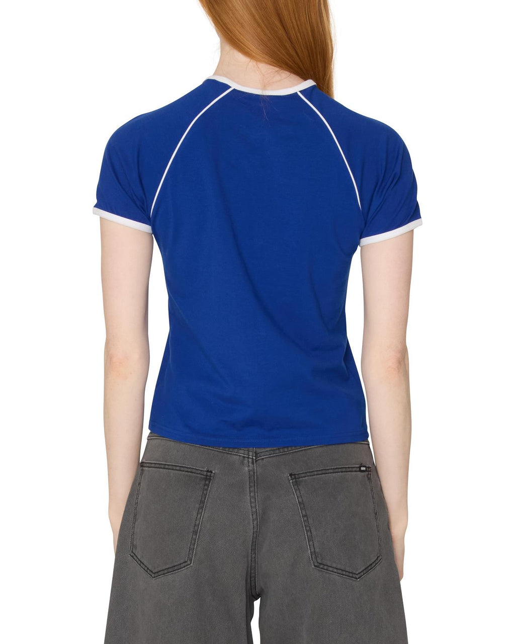 OBEY Replay raglan SS t-shirt blue multi