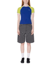 OBEY Replay raglan SS t-shirt blue multi