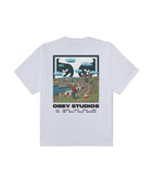 OBEY Sky face t-shirt white