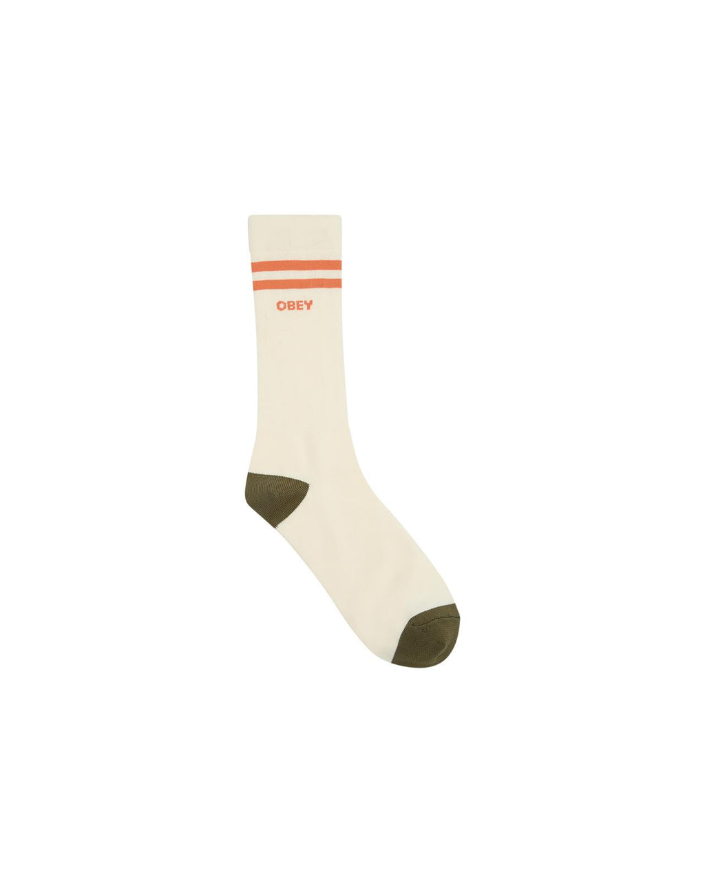 OBEY Soccer socks unbleached dusty orange