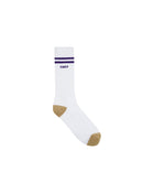 OBEY Soccer socks white surf blue