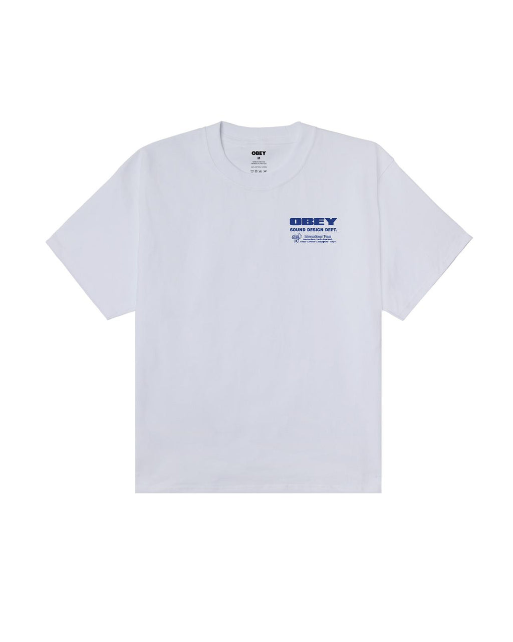 OBEY Sound design department t-shirt white