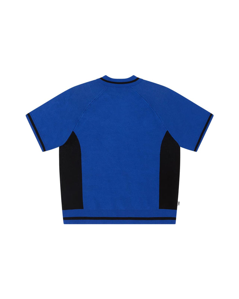 OBEY Sport polo sweater blue multi