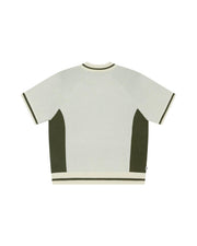 OBEY Sport polo sweater unbleached multi