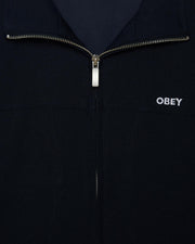 OBEY Tailored track jacket navy