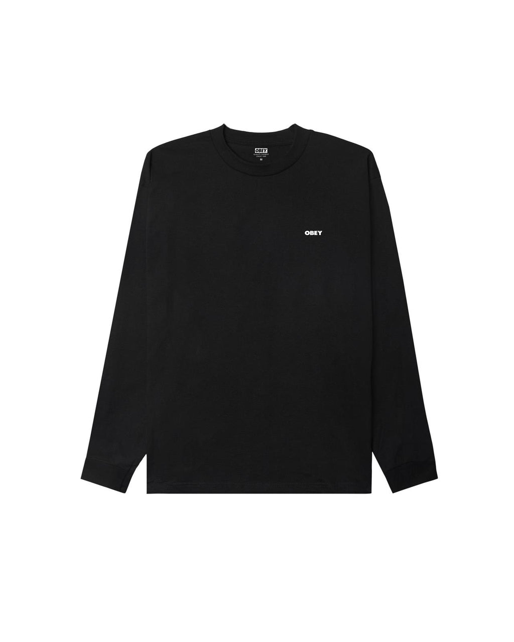 OBEY The medium is the message longsleeve t-shirt black