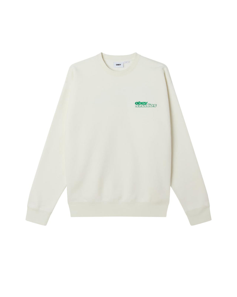 OBEY Tonic crewneck sweater off white