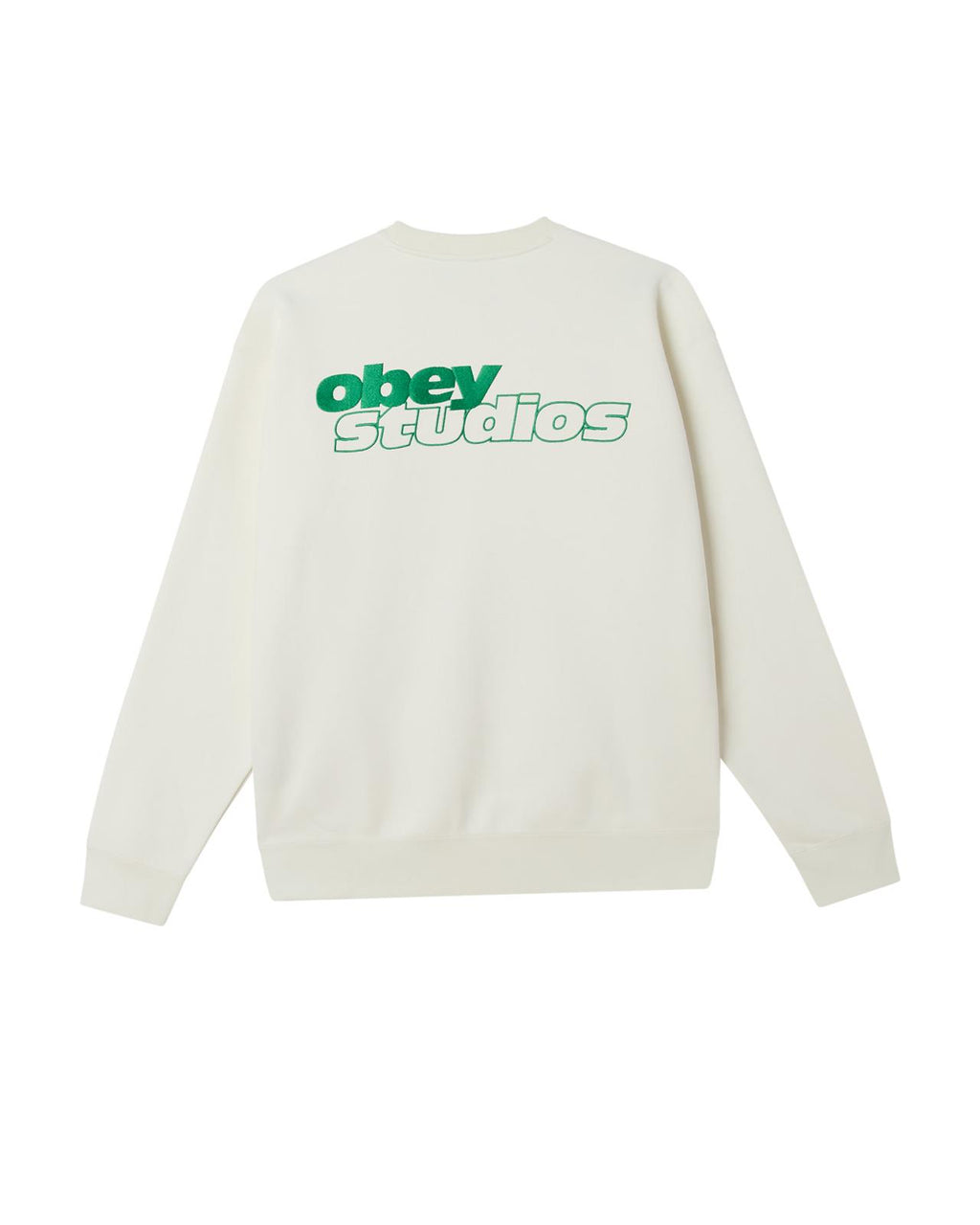 OBEY Tonic crewneck sweater off white