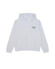 OBEY Visuals extra heavy hoodie ash grey