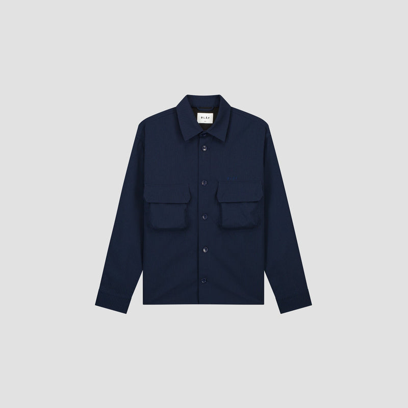 BONDED POCKET OVERSHIRT LS