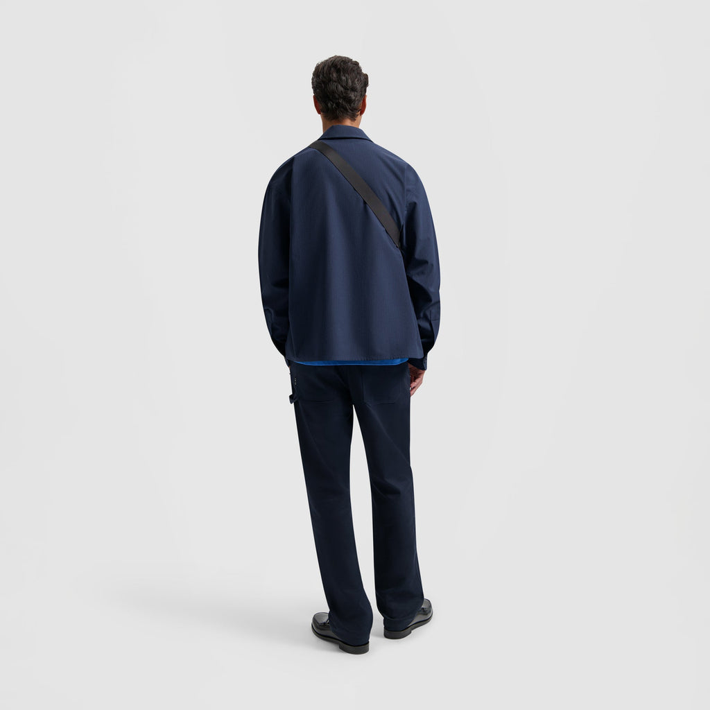 BONDED POCKET OVERSHIRT LS