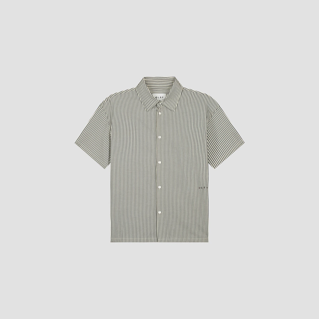 BOXY SEERSUCKER STRIPE SHIRT SS