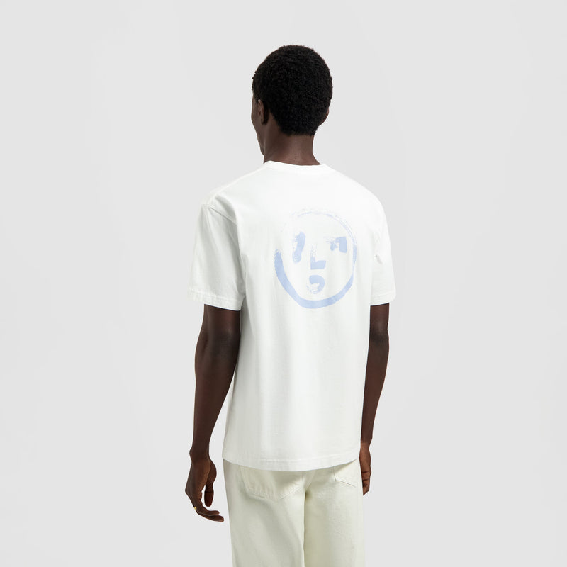 BRUSHSTROKE FACE TEE