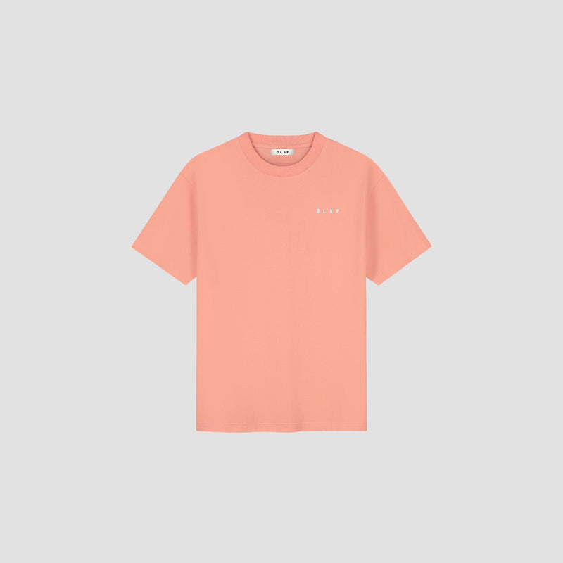 OLAF HUSSEIN Brushstroke face tee