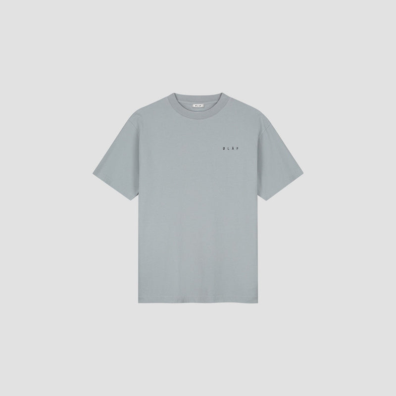 OLAF HUSSEIN Brushstroke face tee