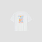 OLAF HUSSEIN Brushstroke graphic boxy tee