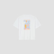 OLAF HUSSEIN Brushstroke graphic boxy tee