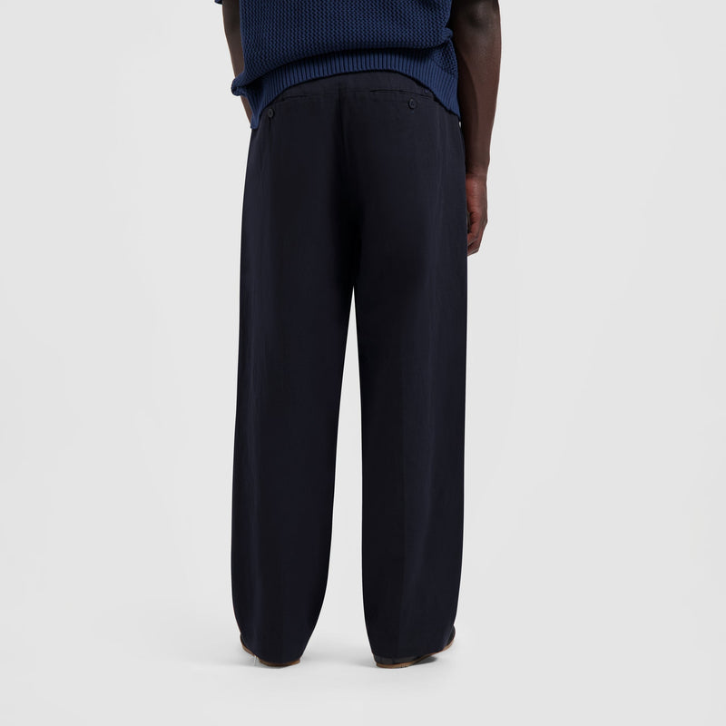 COTTON LINEN TROUSERS