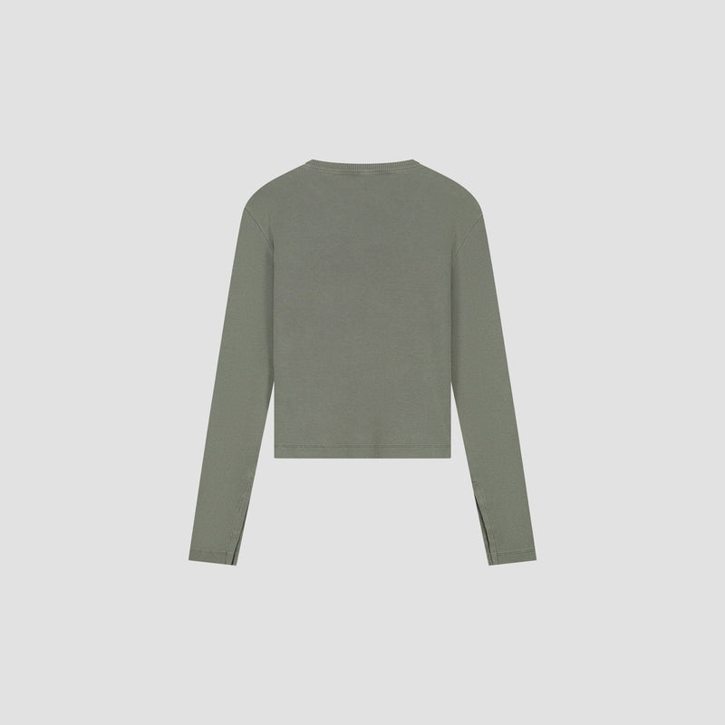 ESSENTIAL WASHED LS TEE