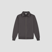 OLAF HUSSEIN Essential zip up polo