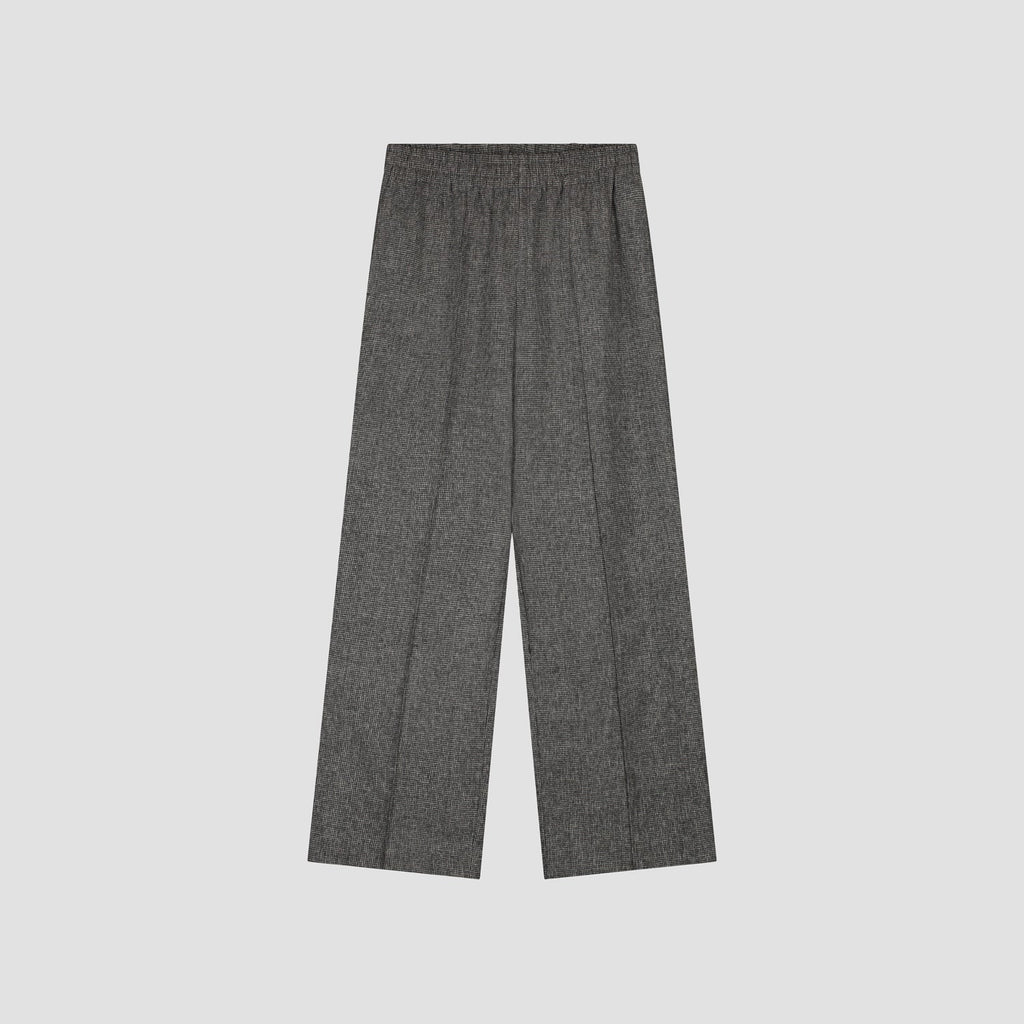 HOUNDSTOOTH PINTUCK PANTS