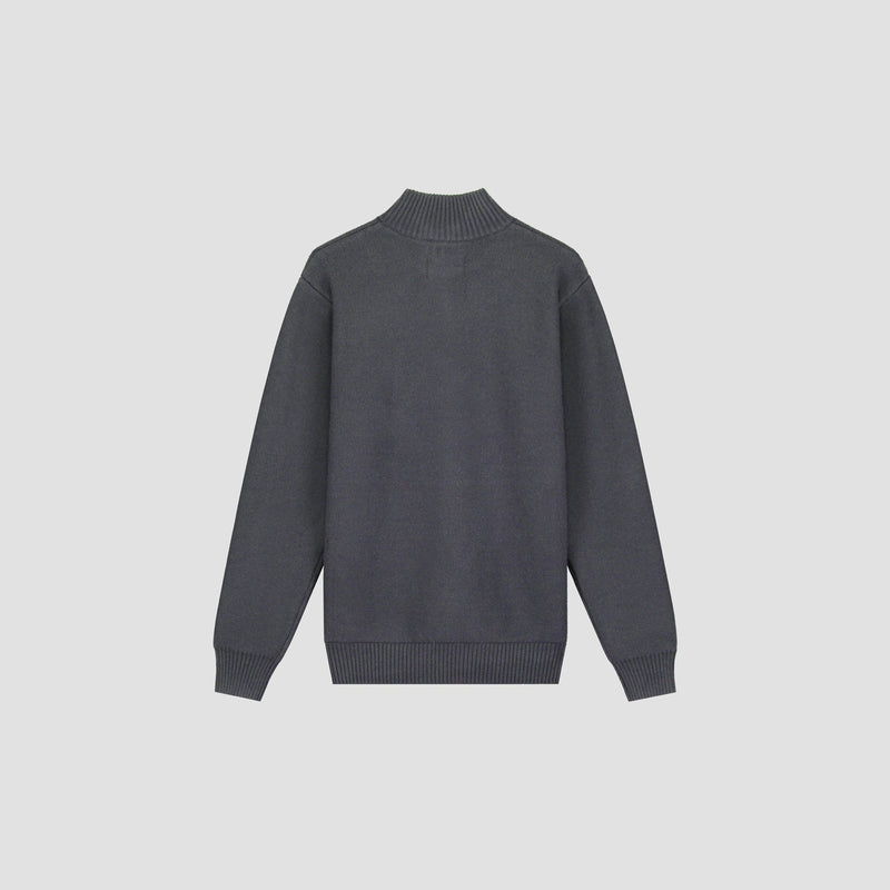 KNITTED DRIFT MOCK NECK