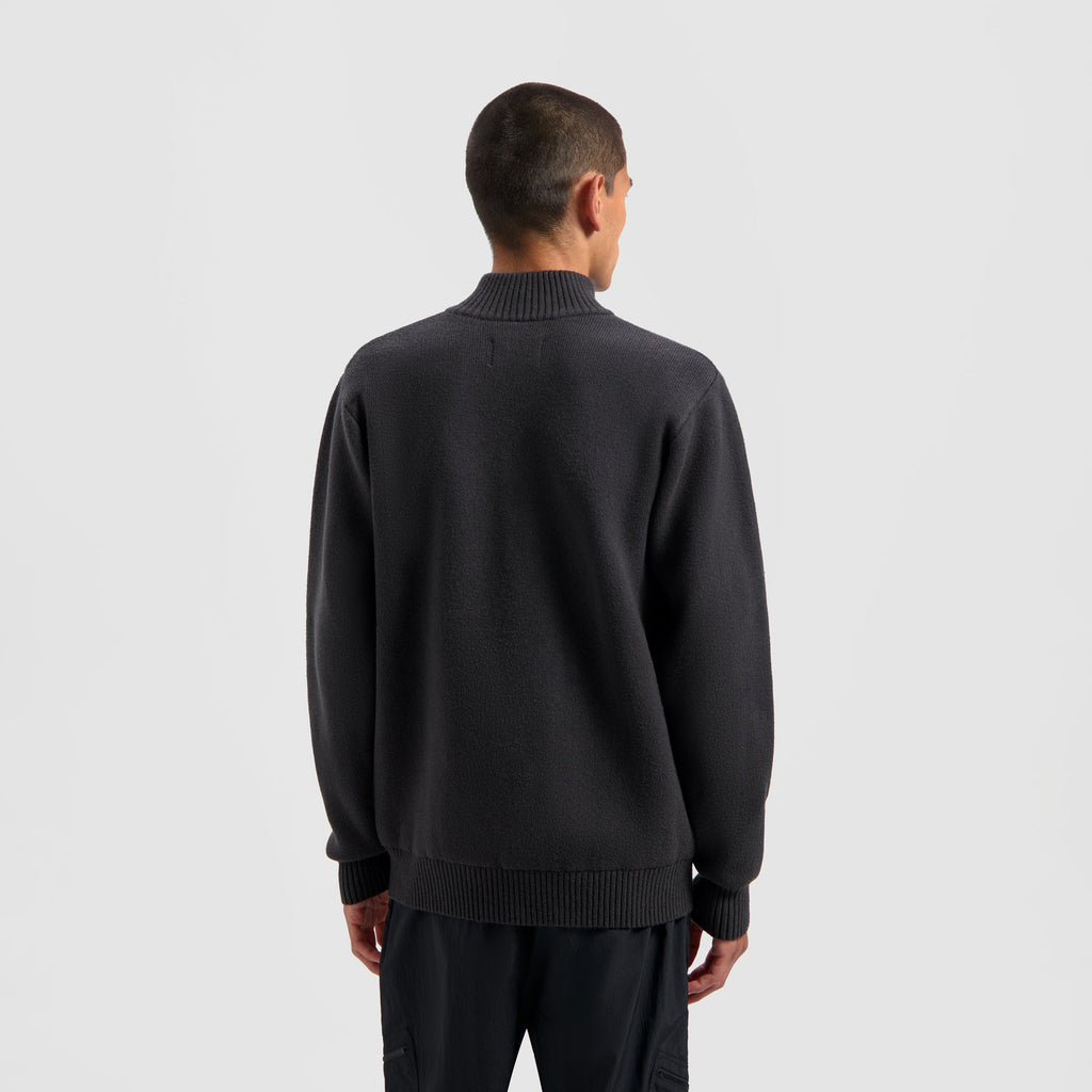 KNITTED DRIFT MOCK NECK