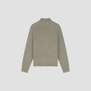 OLAF HUSSEIN Knitted mock neck treehouse