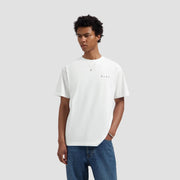 OLAF HUSSEIN Lasso face tee optical white