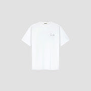 OLAF HUSSEIN Lasso face tee optical white