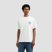 OLAF HUSSEIN Lasso monogram tee optical white