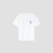 OLAF HUSSEIN Lasso monogram tee optical white