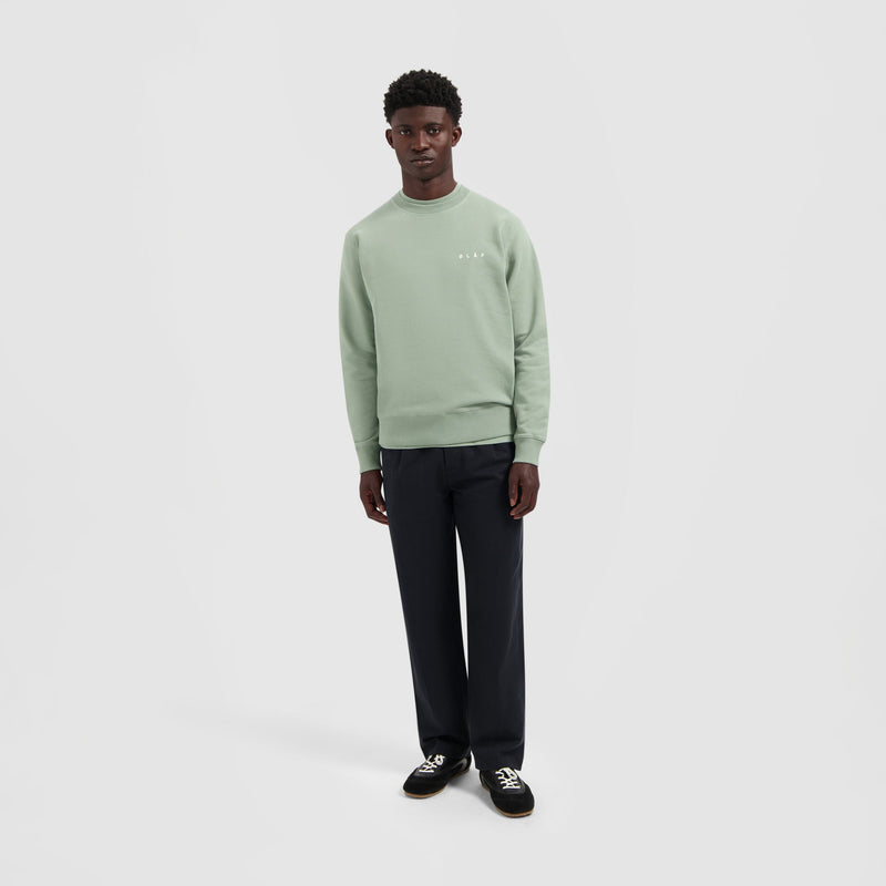 LINED FACE CREWNECK