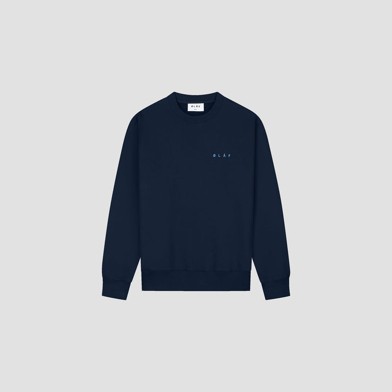 LINED FACE CREWNECK