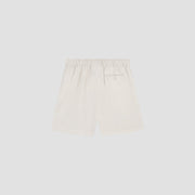 OLAF HUSSEIN Linen blend shorts