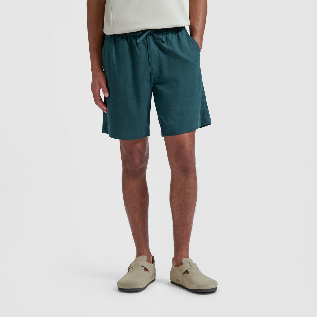 LINEN SHORTS