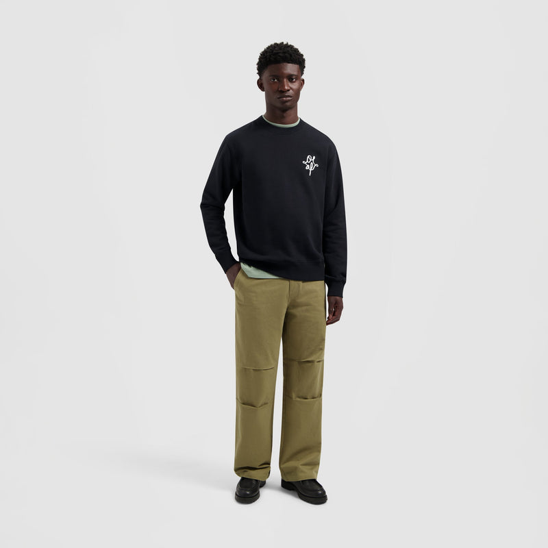 MONOGRAM GRAPHIC CREWNECK