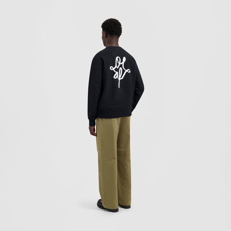 MONOGRAM GRAPHIC CREWNECK