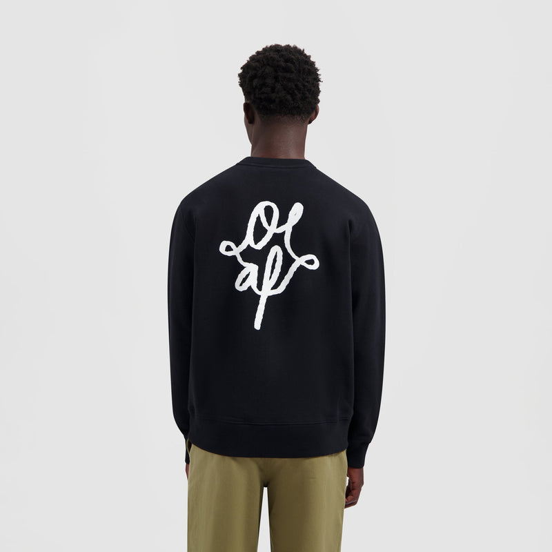 MONOGRAM GRAPHIC CREWNECK