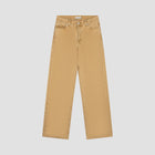 OLAF HUSSEIN Monogram washed canvas pant
