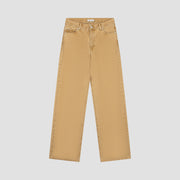 OLAF HUSSEIN Monogram washed canvas pant