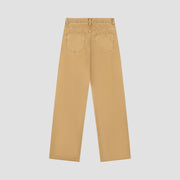 OLAF HUSSEIN Monogram washed canvas pant